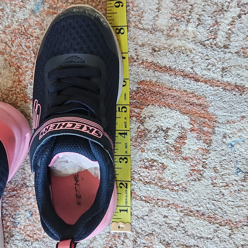 Skechers Microspec Max Epic Brights Athletic Sneaker Navy and Pink Size 12.5 - Picture 7 of 7